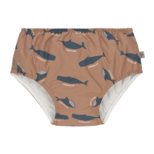 Lässig Splash Swim Diaper Boys whale caramel