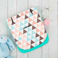 CUDDLECo Paměťová podložka do kočárku COMFI-CUSH , Triangles CUDDLECo Paměťová podložka do kočárku COMFI-CUSH , Triangles