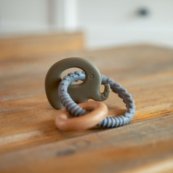 BO JUNGLE Kousátko B-Rattle Rings