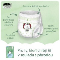 Muumi Baby Pants 5 Maxi+ 10-15 kg (38 ks), kalhotkové eko pleny