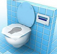 Jednorázové papírové WC sedátko