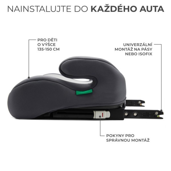KINDERKRAFT Podsedák i-Boost 100-150 cm