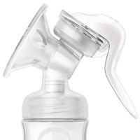 PHILIPS AVENT Odsávačka mateřského mléka Natural se zásobníkem 125 ml + AQUAINT 500 ml