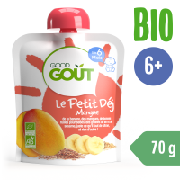 GOOD GOUT BIO MANGOVÁ SNÍDANĚ 70 G GOOD GOUT BIO MANGOVÁ SNÍDANĚ 70 G