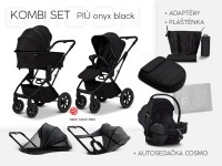 MOON PIÚ Kombi set Kombinovaný kočárek