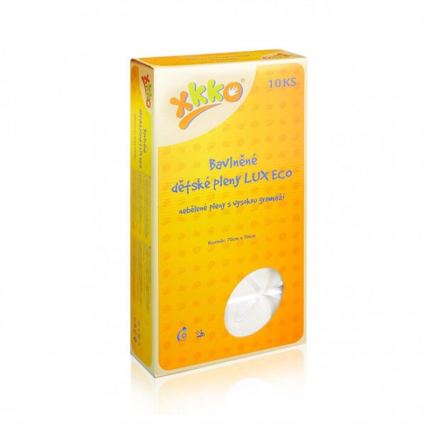 XKKO Vysokogramážní dětské pleny LUX 70x70 (10 ks)