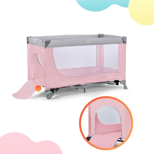 KINDERKRAFT Postýlka cestovní Leody