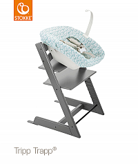 Stokke® TRIPP TRAPP® newborn set™ látkový potah  Aqua blue