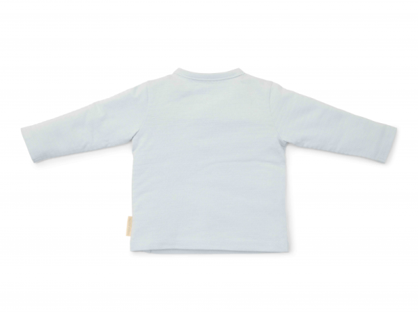 LITTLE DUTCH Triko dlouhý rukáv zavinovací Baby Blue