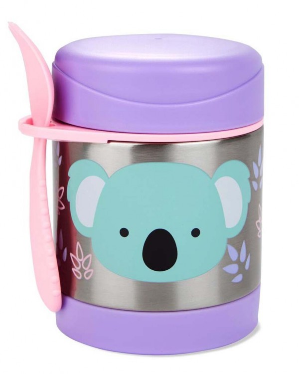 SKIP HOP Zoo Termoska na jídlo se lžičkou/vidličkou 325 ml, 3r+