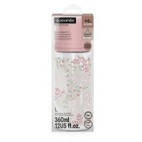 SUAVINEX Kojenecká láhev POETRY 360ml FYZIOL PRŮTOK L