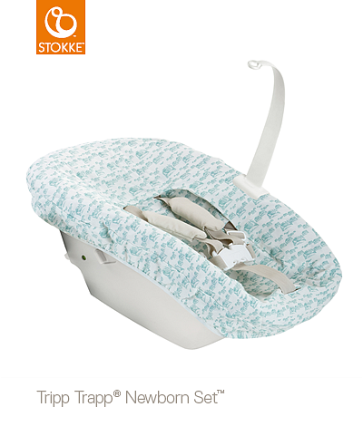 Stokke® TRIPP TRAPP® newborn set™ látkový potah  Aqua blue