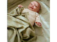 LITTLE DUTCH Plena zavinovací 120x120 cm s potiskem Pure