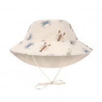 Lässig Splash Sun Protection Bucket Hat sea animals milky