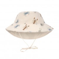Lässig Splash Sun Protection Bucket Hat sea animals milky