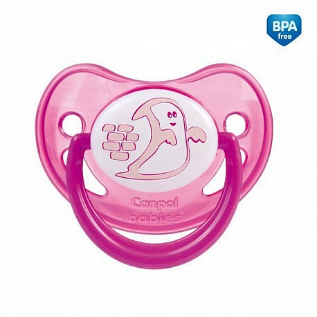 Canpol babies Dudlík 6-18m silikonový anatomický Night Dreams