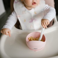 BABYONO Miska silikonová s přísavkou 6m+