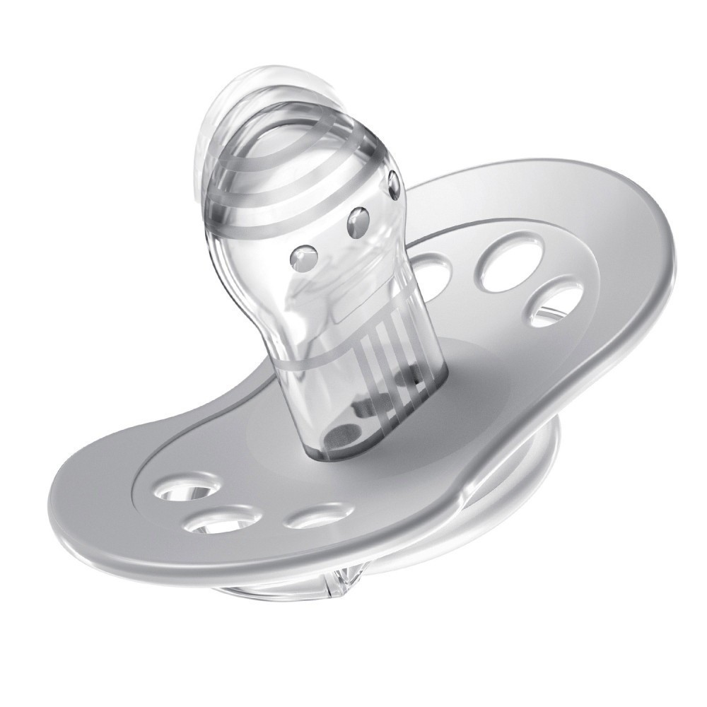 LOVI Dudlík svítící silikonový dynamický BUDDY BEAR 0-6m 2ks