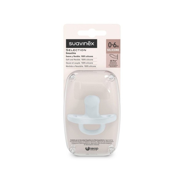 SUAVINEX  ŠIDÍTKO anatomické SILIKON 0-6m SX PRO - COLOUR ESSENCE