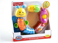 Fisher Price Zacvakávací korálová housenka