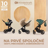 KINDERKRAFT SELECT Kočárek kombinovaný 3v1 Prime 2