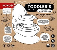 MALTEX Nočník - přenosná dětská toaleta Šmoulové