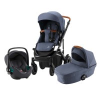 Set kočárek Smile III + hluboká korba + autosedačka Baby Safe iSense