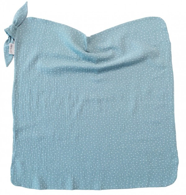 PINKIE Letní deka Muslin Ocean Blue