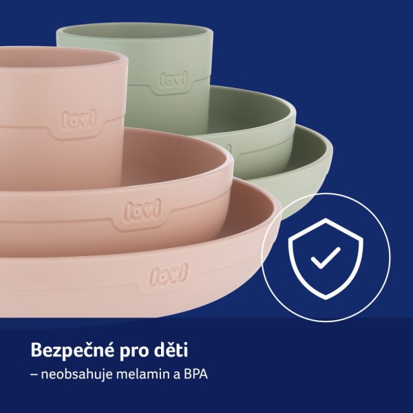 LOVI Sada nádobí s hrnečkem 3ks