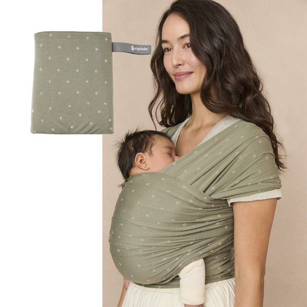ERGOBABY ŠÁTEK/Aura Sustainably Sourced Knit Baby Wrap