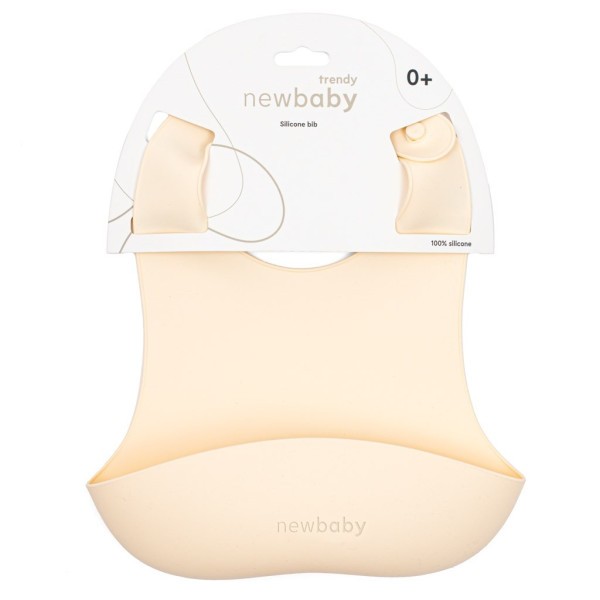 NEW BABY Silikonový bryndák