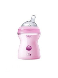 CHICCO Láhev kojenecká Natural Feeling 250 ml, 2m +