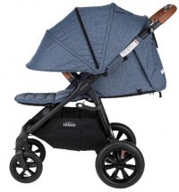 Kočárek sportovní Valco Snap 4 Sport Trend Black Denim + Dětské odrážedlo 2WAY Next
