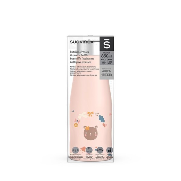 SUAVINEX TERMO NEREZOVÁ LÁHEV 350ml