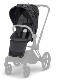 CYBEX Platinum Priam Seat Pack Simply Flowers Dark Grey