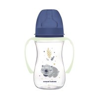 Canpol babies Antikoliková lahev EasyStart se svítícími úchyty SLEEPY KOALA