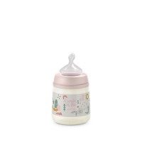 SUAVINEX Kojenecká láhev Walk anatomická M silikon 150 ml