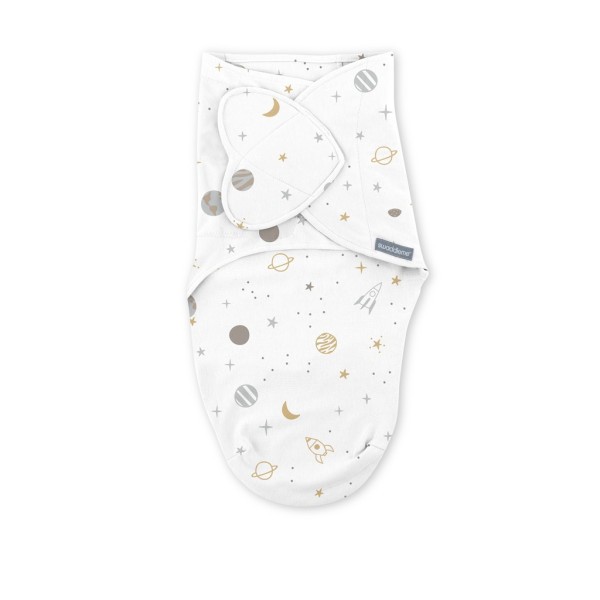 INGENUITY Zavinovačka SwaddleMe™  Ulitka bavlna 2ks 0,5 TOG 0-3m