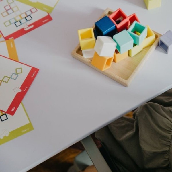 BBLUV Silikonové puzzle Blöx