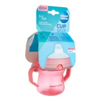 CANPOl BABIES Hrneček se silikonovým pítkem FirstCup 150ml