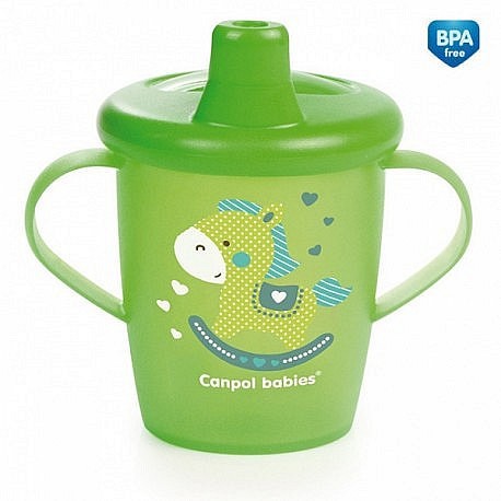 Nevylévací hrníček Anywayup s potiskem Toys z kolekce Haberman pro Canpol babies Nevylévací hrníček Anywayup s potiskem Toys z kolekce Haberman pro Canpol babies