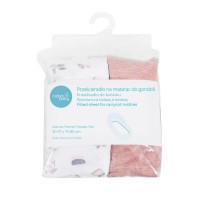 CEBA Prostěradlo do kočárku 73-80x30-37 cm 2 ks