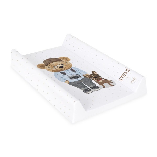 CEBA Podložka přebalovací 2-hranná s pevnou deskou (50x70) Comfort Fluffy Puffy