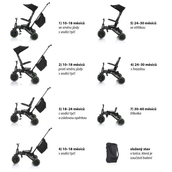 ZOPA Tříkolka X Trike