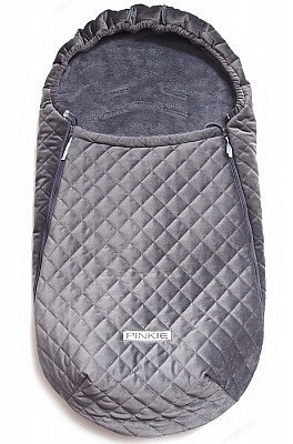 fusak Pinkie Velvet Grey-lehký
