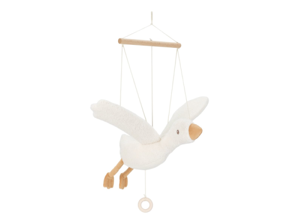 LITTLE DUTCH Dekorativní létající husa Newborn Naturals