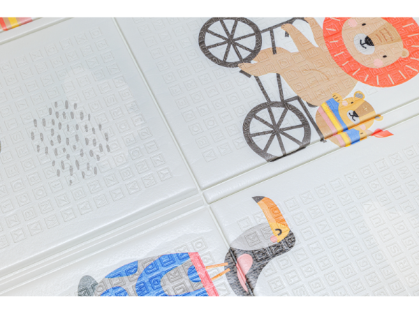 TAF TOYS Hrací deka pěnová 150x200 cm + kartičky na označení věku