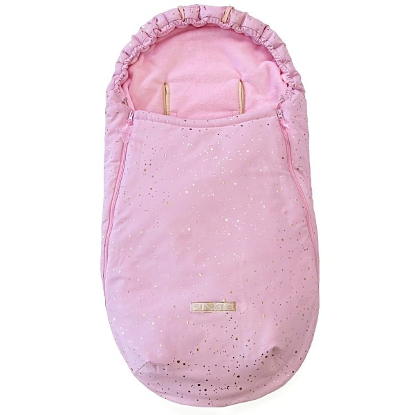 PINKIE Fusak Shine Gold - lehký 6m-2.5roku