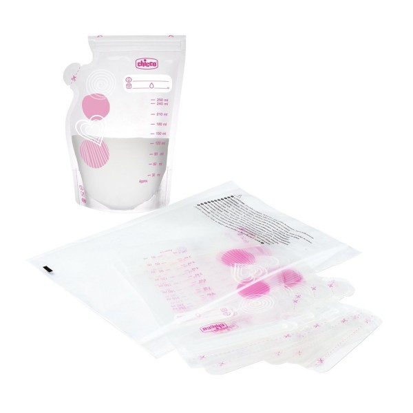CHICCO Sáčky na mateřské mléko 250 ml 30 ks