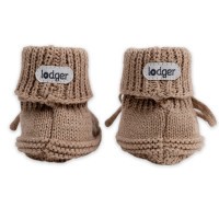 LODGER Capáčky Knit Cable vel. 0 - 6 měsíců